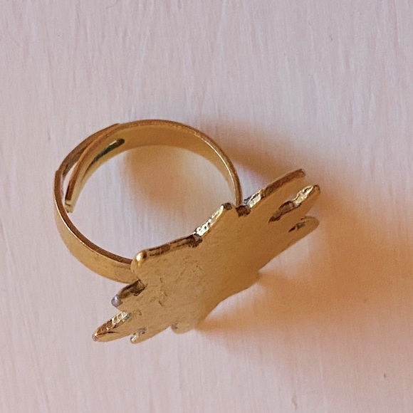 Agatha Paris💫 Starburst Gold Adjustable Ring - Picture 2 of 16